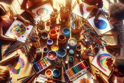 Artistic Adventures:  How Painting and Drawing Offer a Rainbow of Possibilities